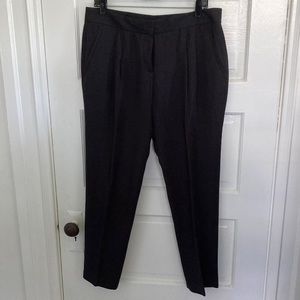 Women's Theory Pleated Trousers size 12 black